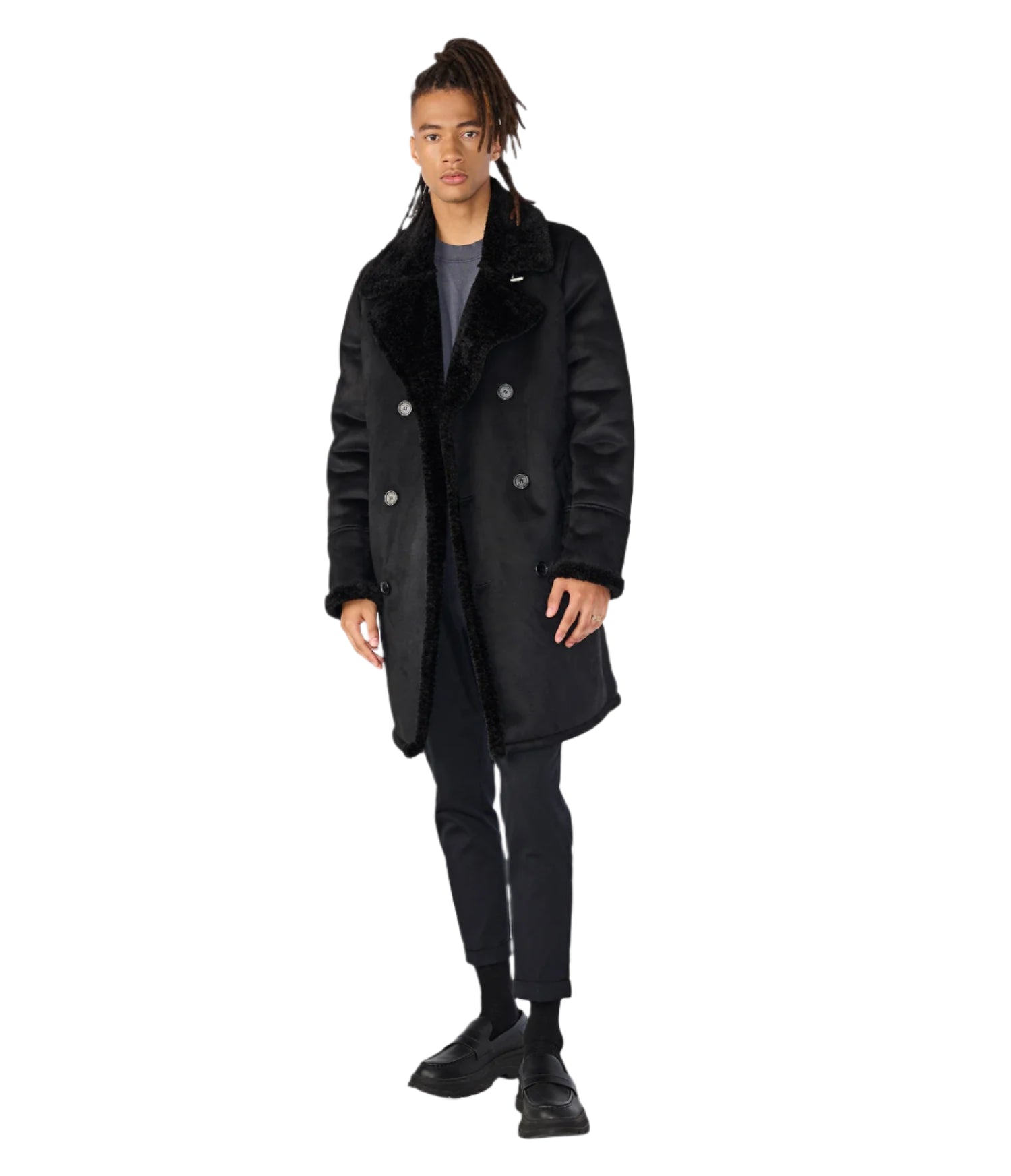 FauxShearlingBlackCarCoat_5