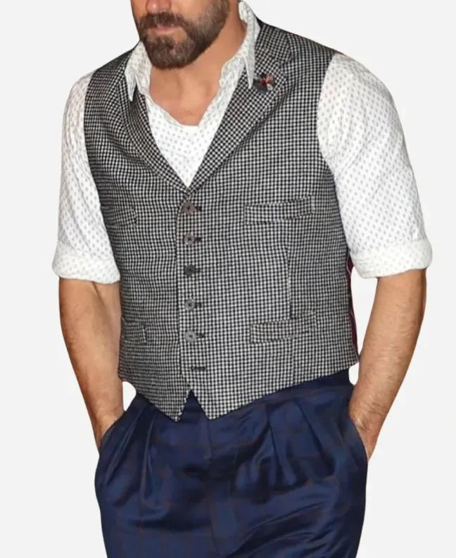 Ryan Reynolds IF 2024 Checkered Vest