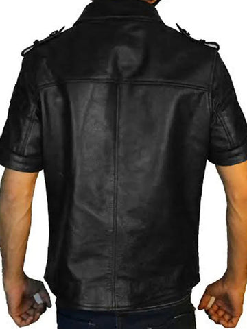 Gladiolus Amicitia  Final Fantasy 15 Cosplay Leather Jacket