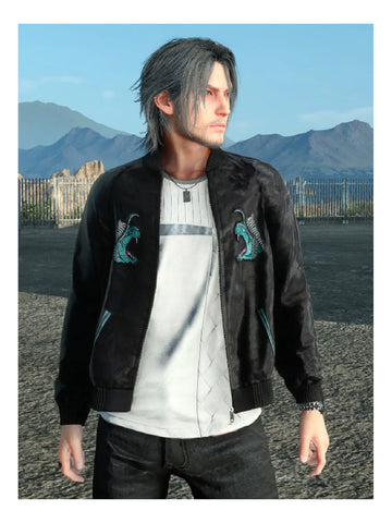 Final Fantasy XV Noctis Cosplay Bomber Jacket