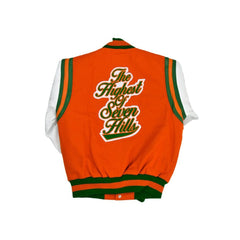 Florida A&M State University Orange Varsity Jacket