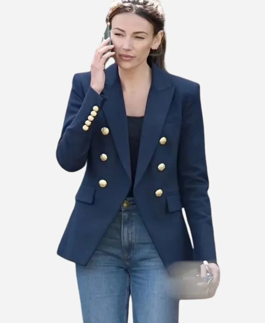 Fool Me Once S01 Michelle Keegan Blue Blazer