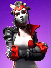Fortnite Takara Cropped Studded Leather Jacket
