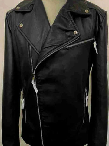 GEasyWhenIt_sDarkOutBlackRealLeatherJacket_2