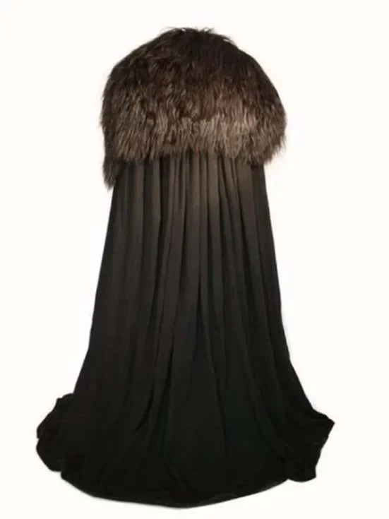 Game Of Thrones Jon Snow Cloak Cape Costume