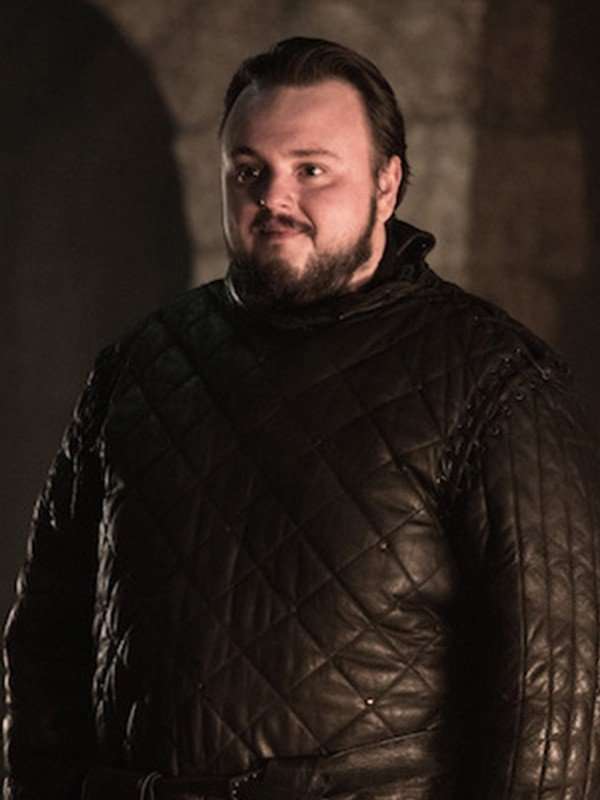 John Bradley Game of Thrones Quilted Leather Jacket