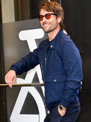 Glen Powell NYC 2026 Bomber Jacket