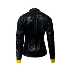 Gotham City Batgirl Cosplay Leather Jacket 