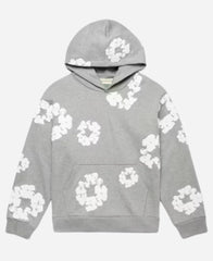 Grey Denim Tears Pullover Hoodie