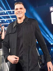 Gunther Monday Night RAW 2025 Black Coat
