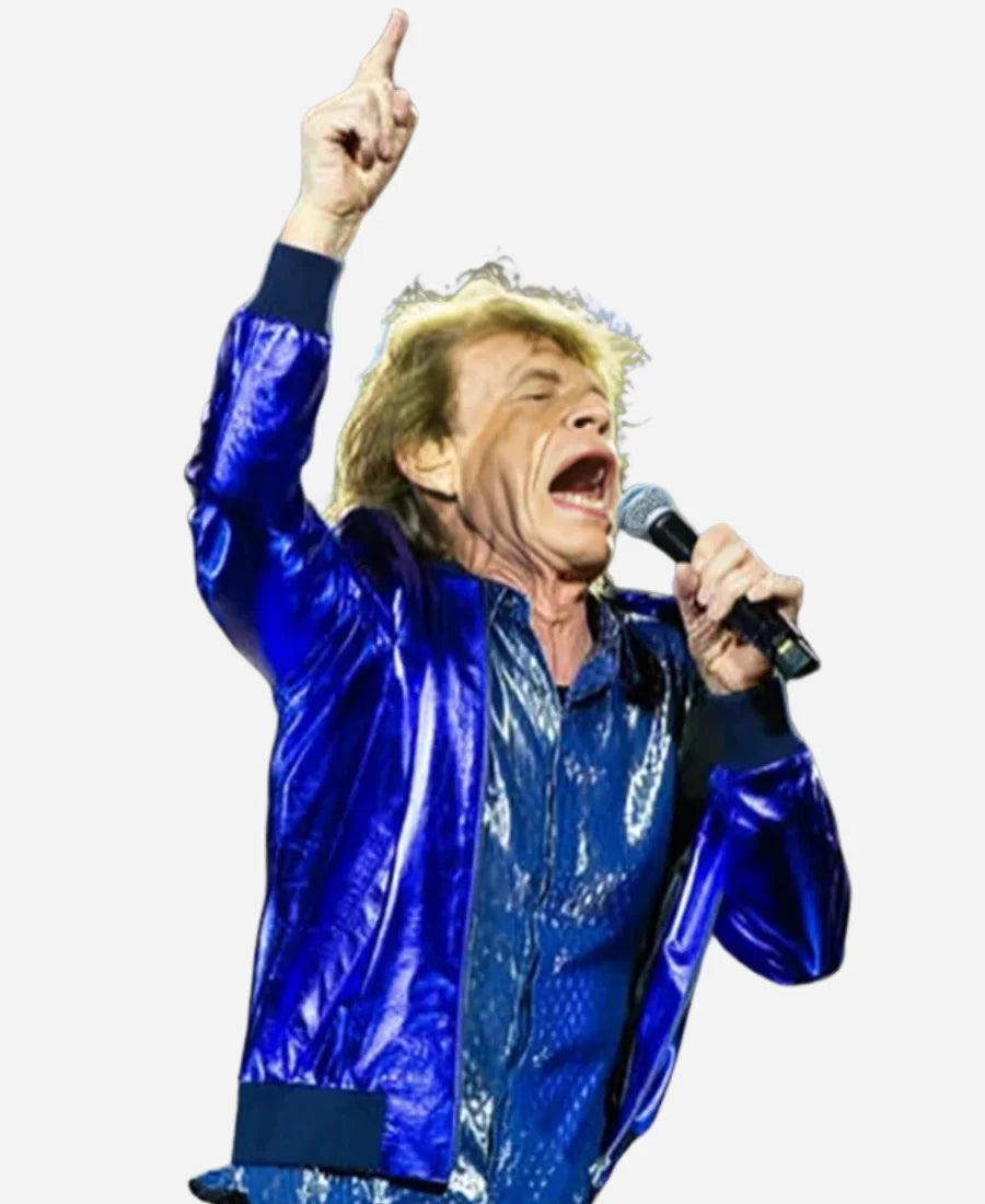 Mick Jagger Hackney Diamonds Tour Bomber Jacket