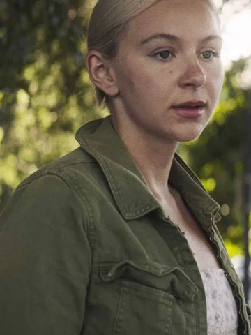 Summer Martin Halloween Aftermath Green Jacket 