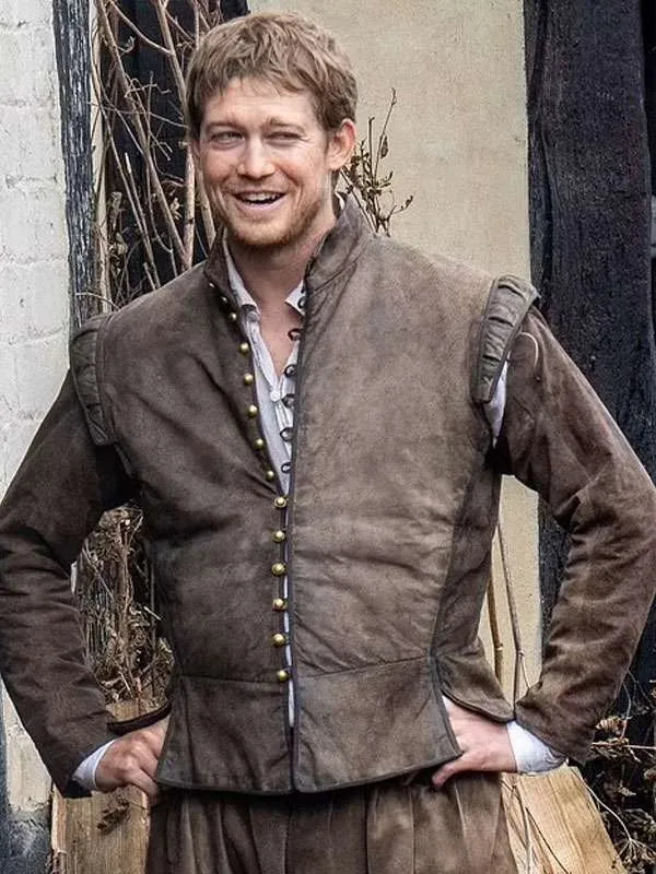 Joe Alwyn Hamnet Brown Vest
