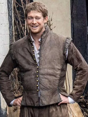 Joe Alwyn Hamnet Brown Vest
