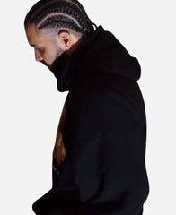 Hard Feelings Harder Dick Black Hoodie