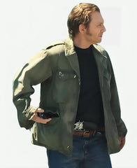 Christian Slater Dexter Original Sin 2024 Green Jacket