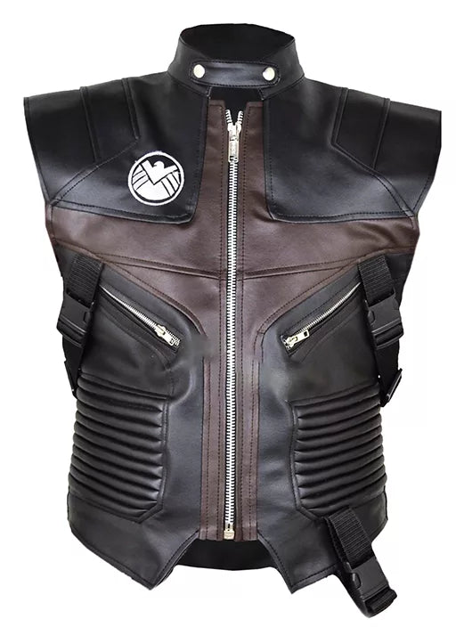 Hawkeye Genuine Leather Vest