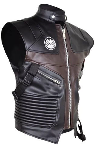 Hawkeye Genuine Leather Vest