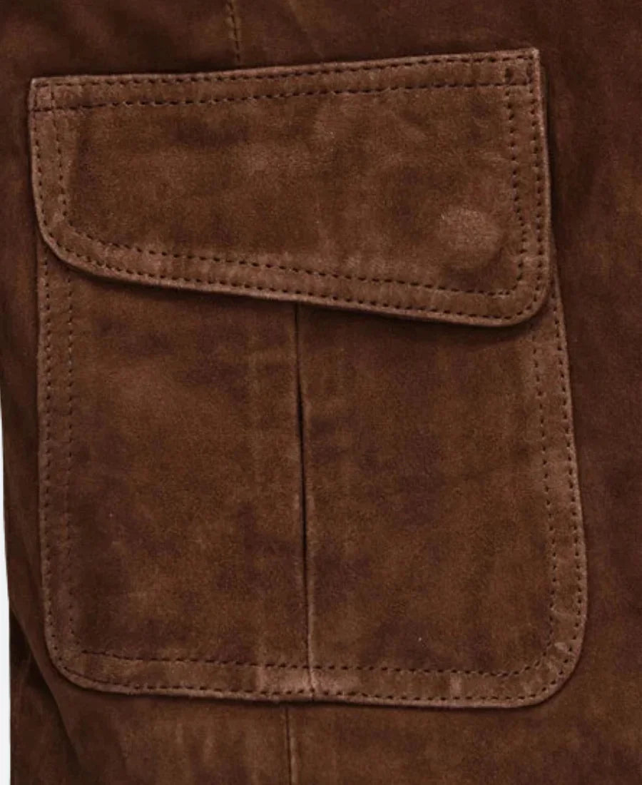 Mission Impossible Hayley Atwell Suede Leather Jacket