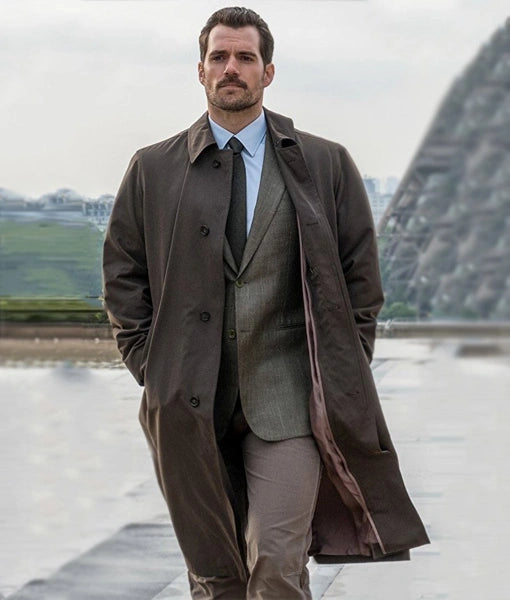 Henry Cavill Mission Impossible Fallout Trench Coat