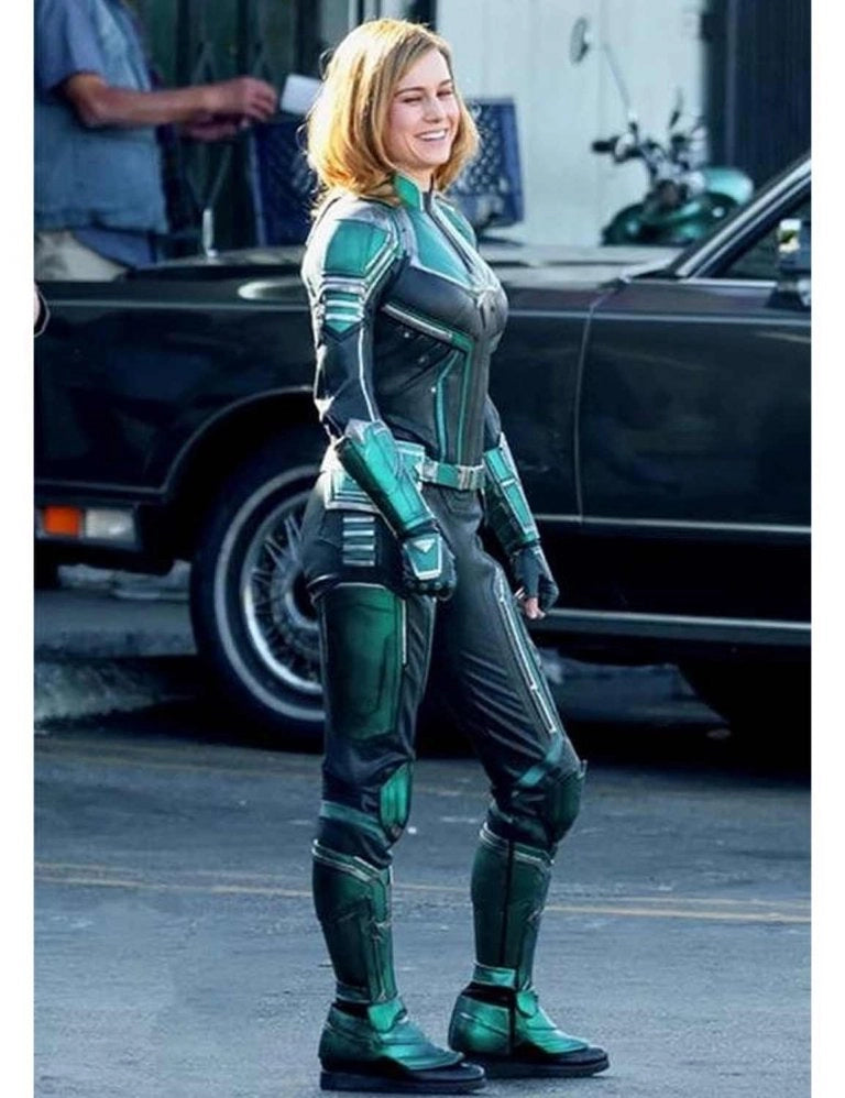 brie larson captain marvel jacket

