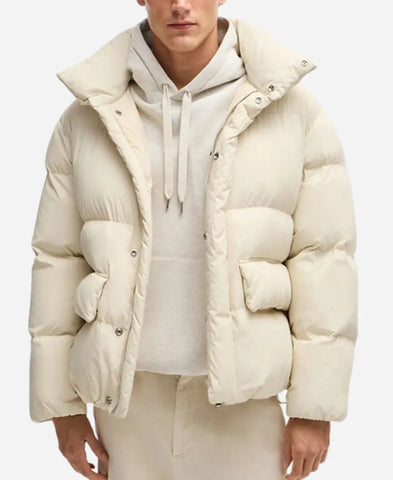 Patrick Mahomes hugo boss puffer jacket
