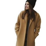 Camel Coat Women | Wool Coat Women | wool overcoat