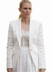 Imperfect Women 2026 Kate Mara White Blazer