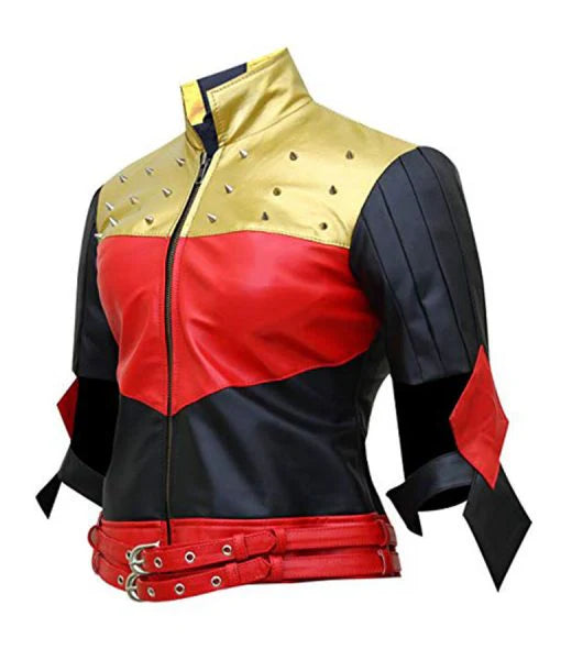 Harley Quinn Injustice God Among Us Leather Jacket