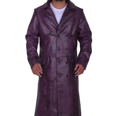 Injustice 2 Purple Leather Coat
