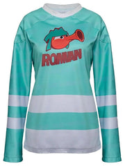 Inside Out 2 Riley Andersen Fog Horns Cosplay Jersey
