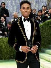 Jaafar Jackson 2026 Met Gala Black Blazer
