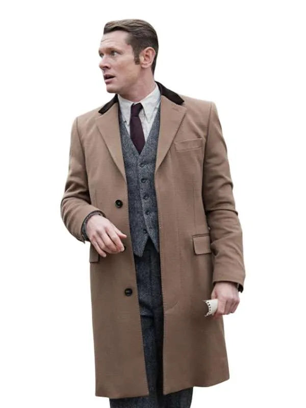 Ink 2026 Jack O’Connell Brown Coat