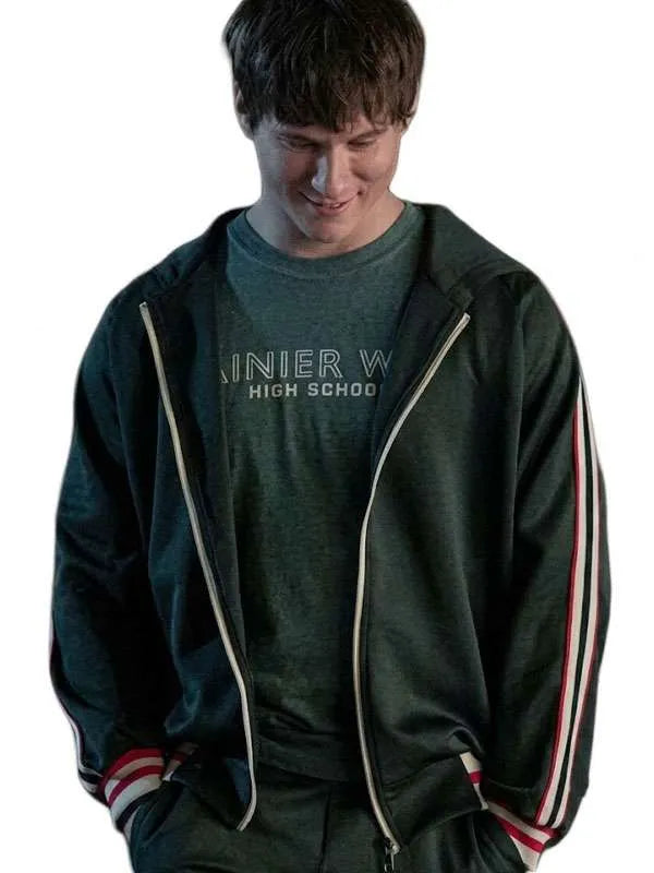 Elle 2026 Jacob Moskovitz Black Track Jacket
