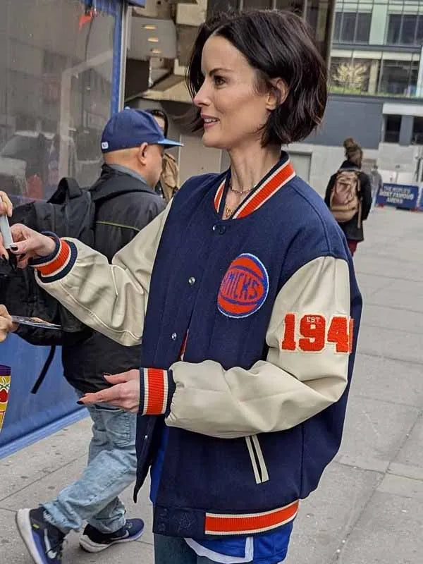 Jaimie Alexander NYC 2026 Varsity Jacket
