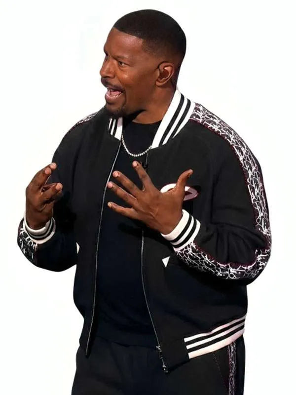 Jamie Foxx Beat Shazam 2026 Varsity Jacket