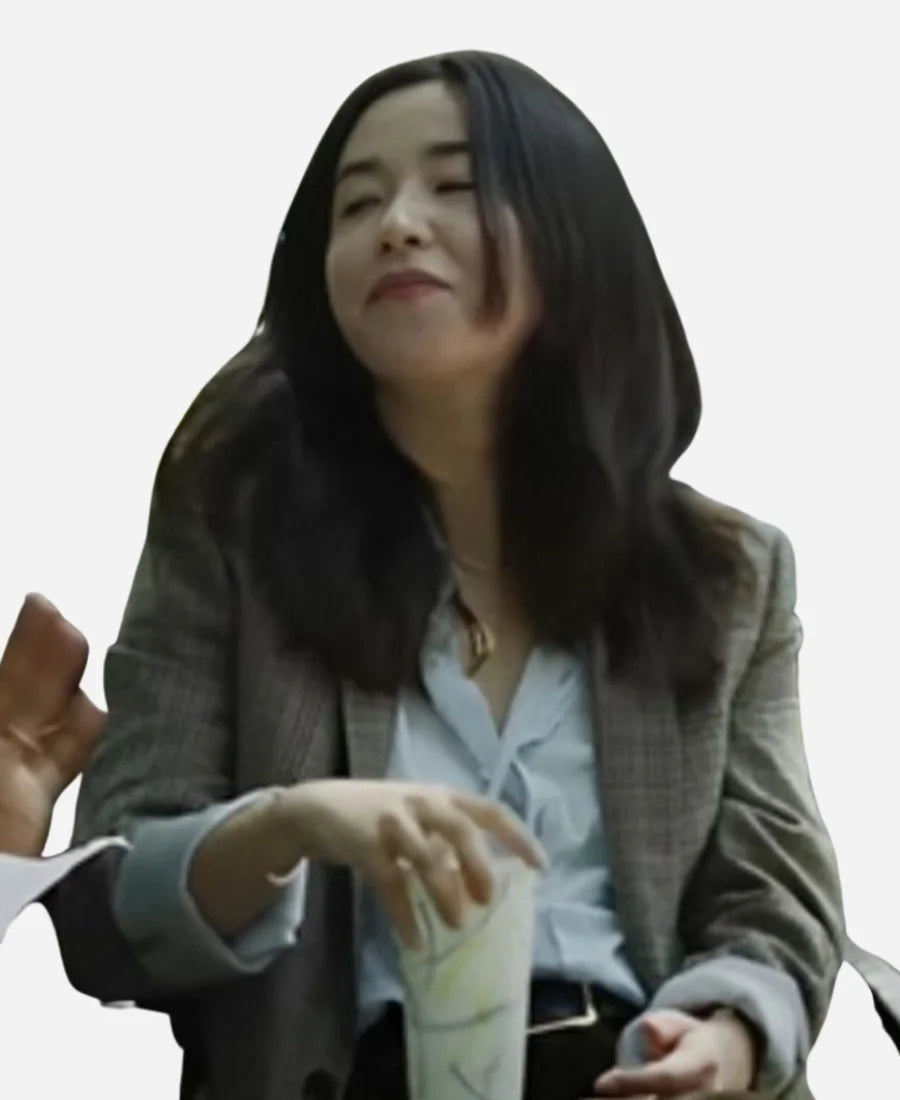 Maya Erskine Mr &amp; Mrs Smith 2024 Blazer