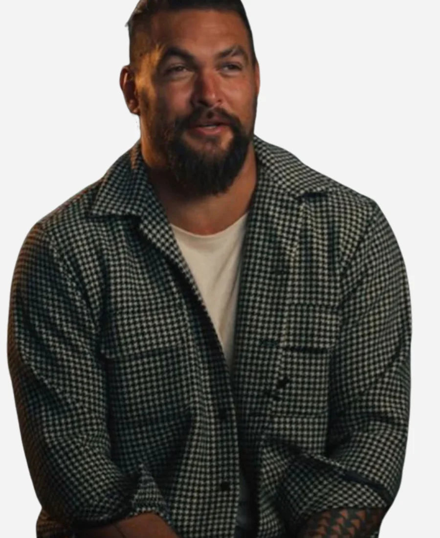 Jason Momoa On the Roam 2024 Plaid Shirt