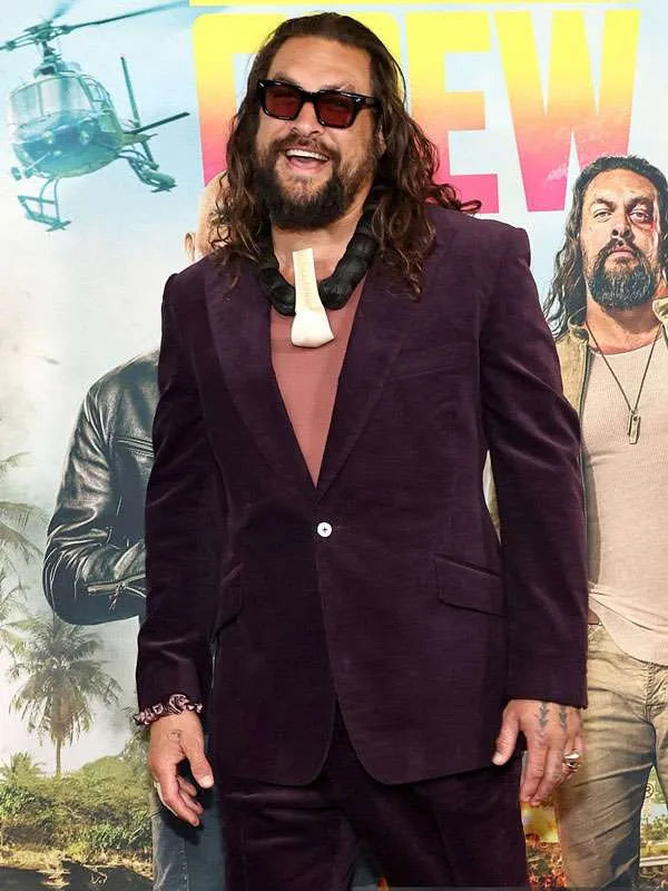 Jason Momoa The Wrecking Crew Movie Event Blazer
