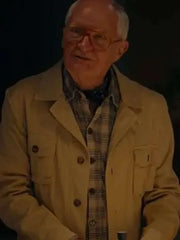 Jim Broadbent Jay Kelly 2025 Cotton Jacket
