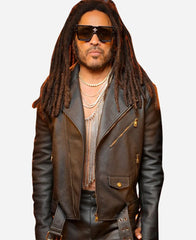 Jay Z LV Leather Jacket