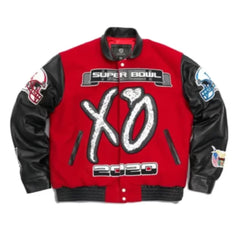Jeff Hamilton And The Weekend XO Super Bowl LV Varsity Jacket