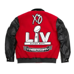 Jeff Hamilton And The Weekend XO Super Bowl LV Varsity Jacket