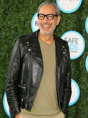 Jurassic World Dominion Jeff Goldblum Leather Jacket