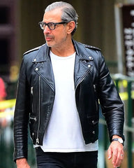 Jurassic World Dominion Jeff Goldblum Leather Jacket