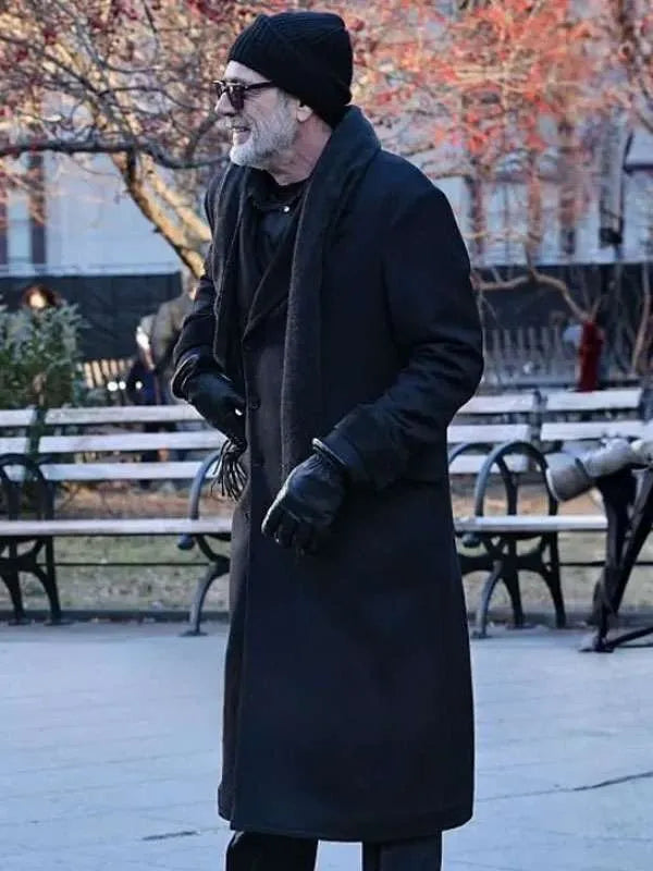 Dead City 2026 Jeffrey Dean Morgan Black Coat
