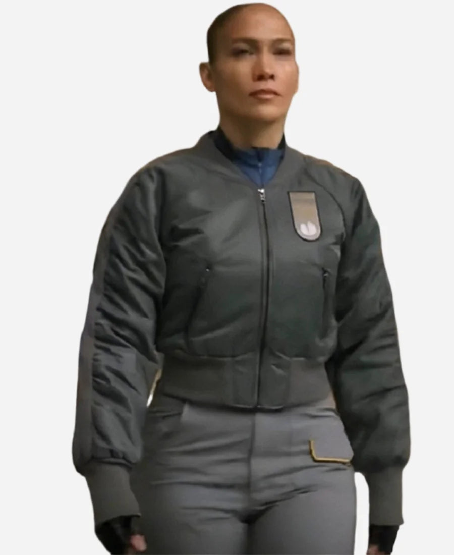 Jennifer Lopez Atlas 2024 Bomber Jacket