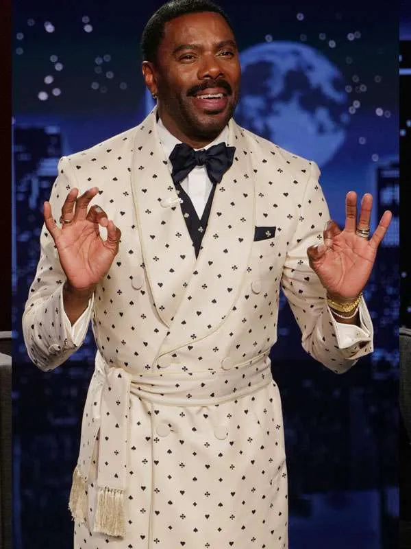 Colman Domingo Jimmy Kimmel Live! 2026 Trench Coat