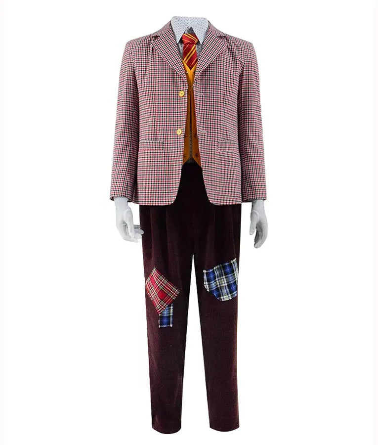 Buy Joker Plaid Blazer from Joaquin Phoenix Film

