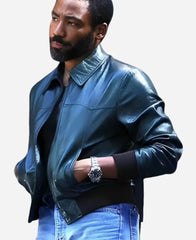 Mr. & Mrs. Smith Donald Glover Leather Jacket